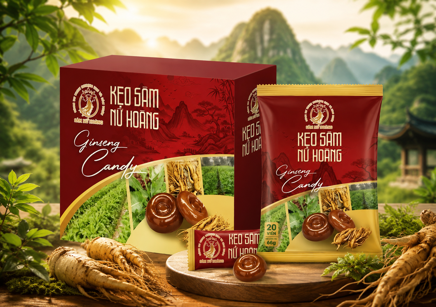 Kẹo Sâm Nữ Hoàng